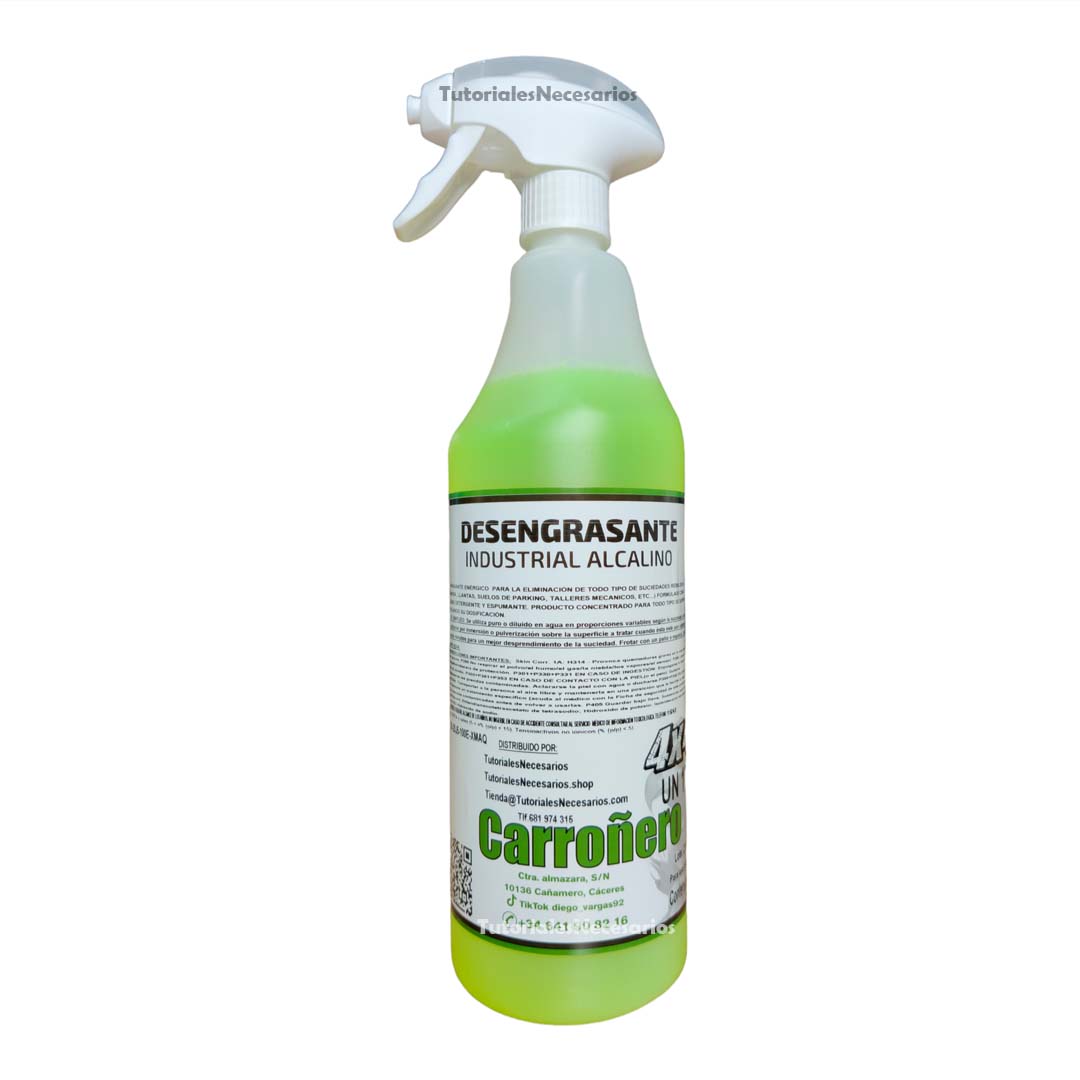 Carroñero 4x4 Desengrasante Industrial Alcalino