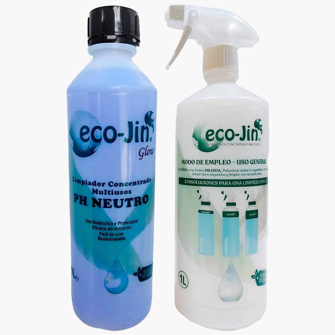 Eco-Jin Glow 1 Litro + Difusor espumante