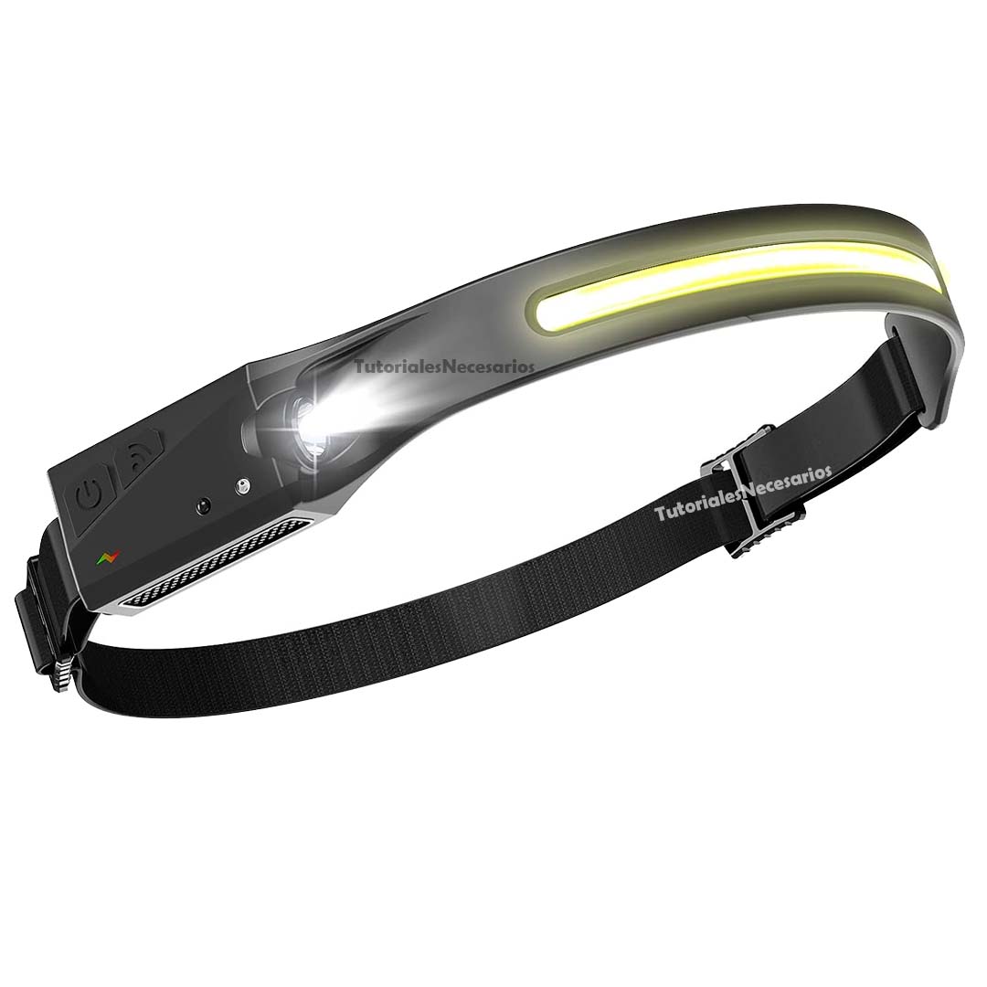 linterna led recargable mecanico