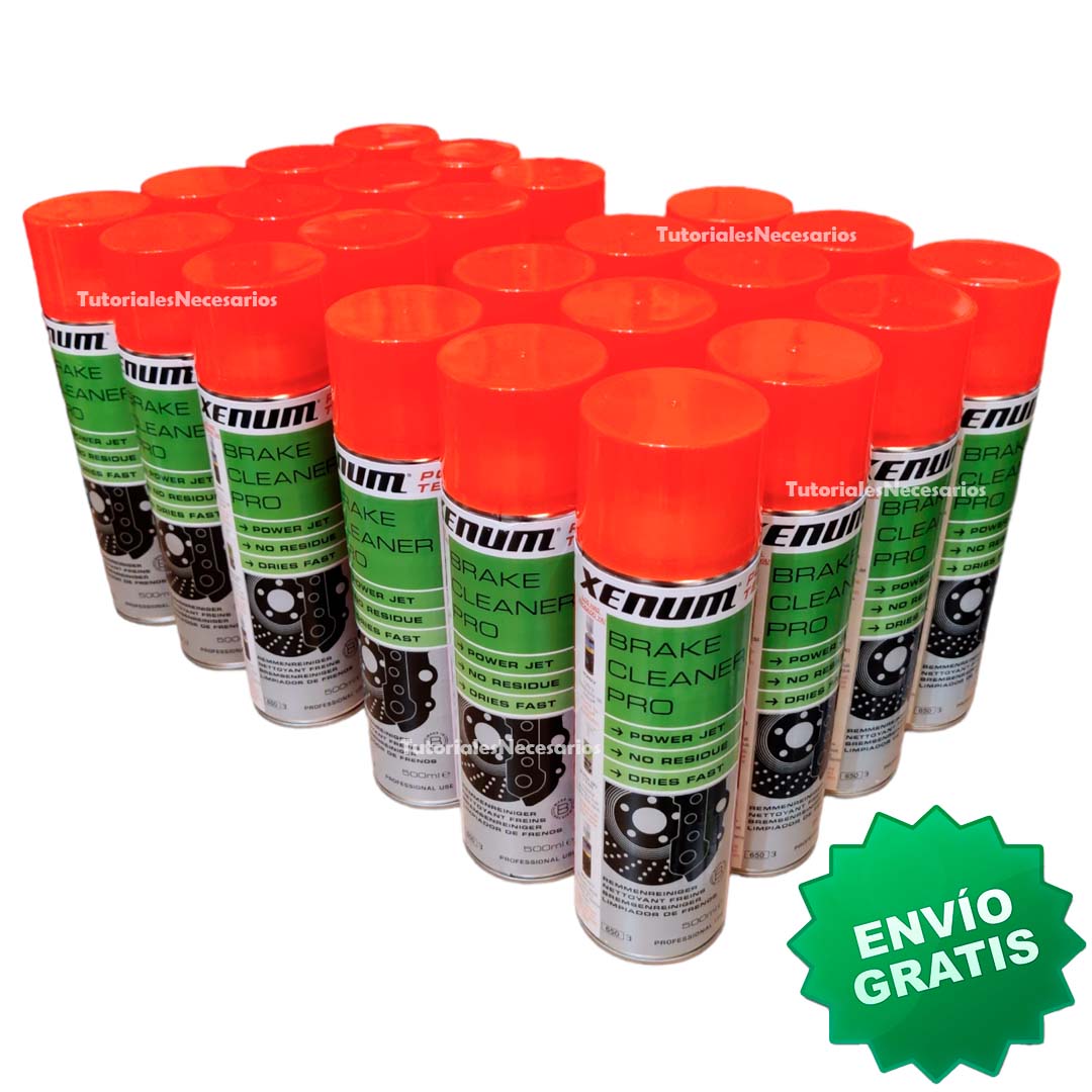 xenum limpiafrenos pack 24 envio gratis