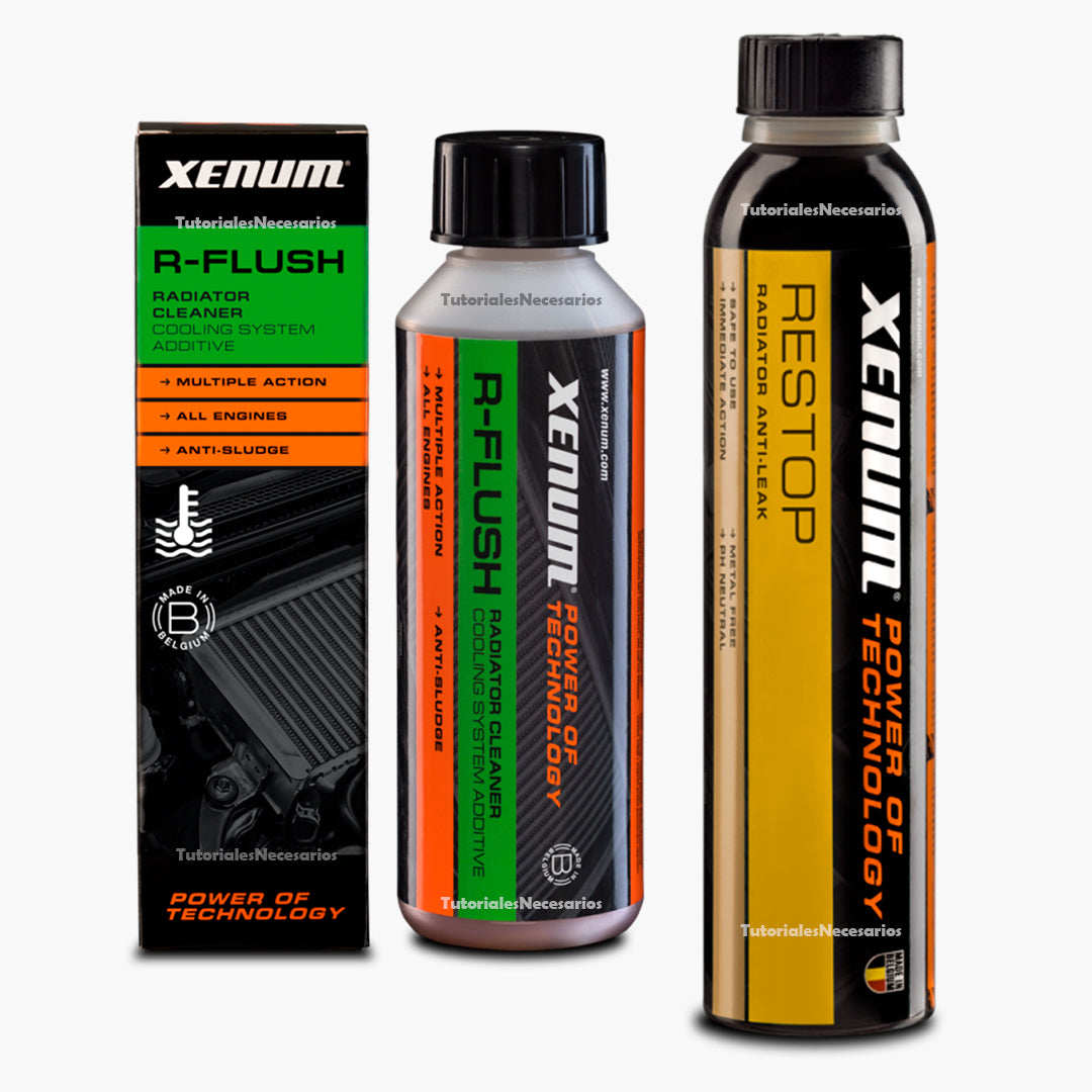 fugas refrigerante xenum r-flush restop