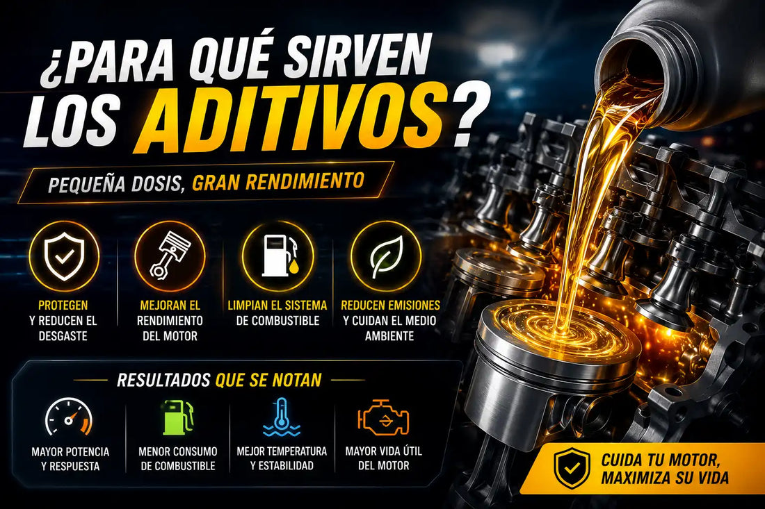 Aditivos para el coche Xenum y Rislone