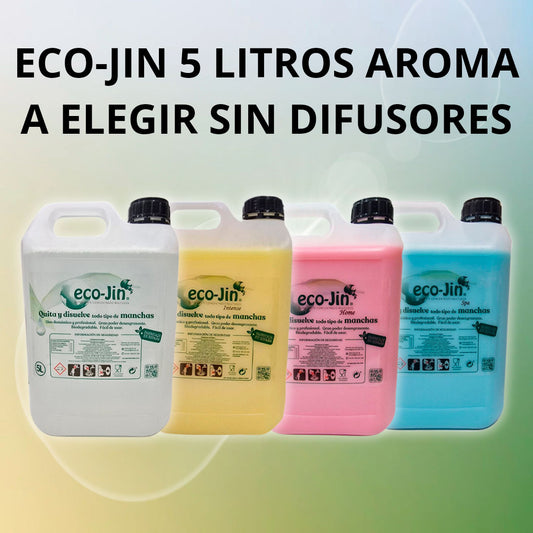 Eco-Jin 5 Litros Aroma a elegir SIN DIFUSOR