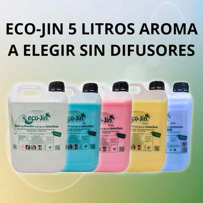 Eco-Jin 5 Litros Aroma a elegir SIN DIFUSOR