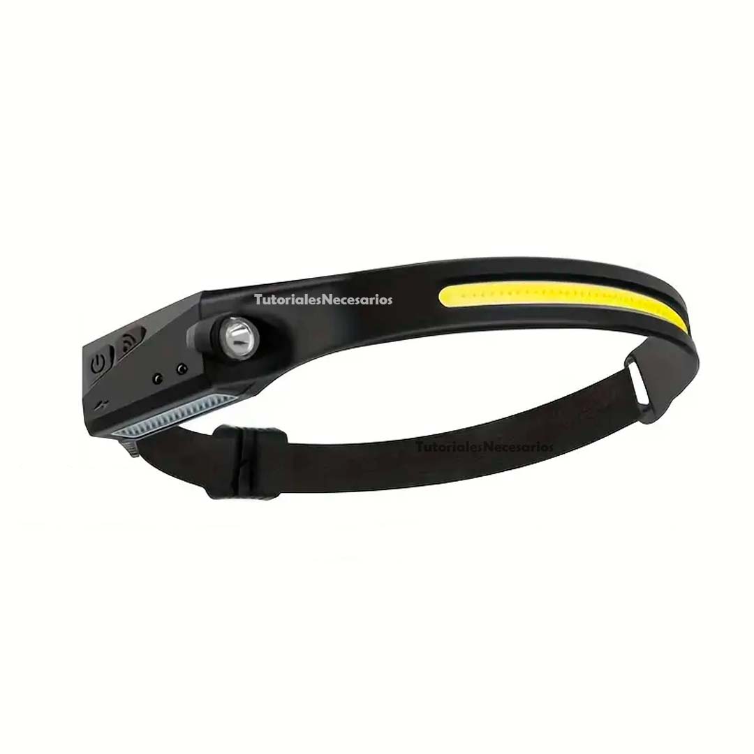 linterna cabeza mecanico recargable led